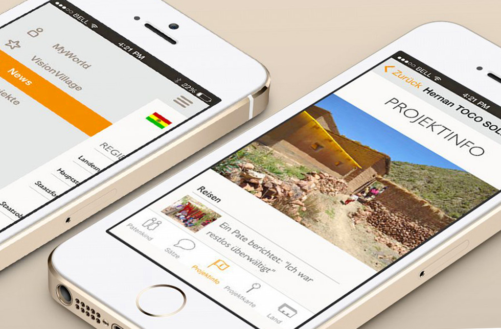 Alle Informationen zu den Patenschaften sind rund um die Uhr auf myWorldVision verfügbar.